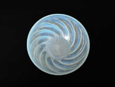 René Lalique (1860-1945) A Poissons glass bowl, designed in 1921