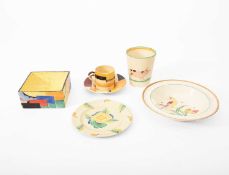 Susie Cooper (1902-1995) An Art Deco cup and saucer