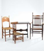 William Birch, An Arts and Crafts rush-seated chair