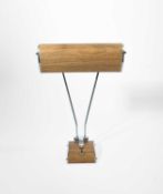 Eileen Gray (19878-1976) for Jumo; An Art Deco desk lamp, designed in 1935