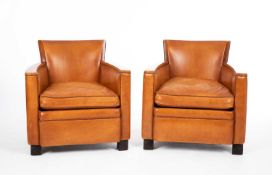 Art Deco School, A pair of club armchairs
