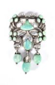 Georg Jensen (1866-1935) A rare silver Master Brooch, circa 1934
