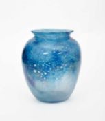 Moncrieff's Monart Art Glass; A large glass vase