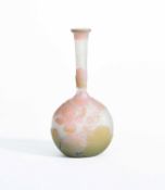 Émile Gallé (1846-1905)A cameo glass Hortensias vase, circa 1905