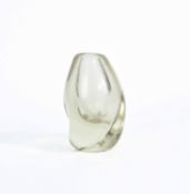 Gunnel Nyman (1909–1948) for Nuutajärvi Notsj; A Chiffon glass vase, circa 1940