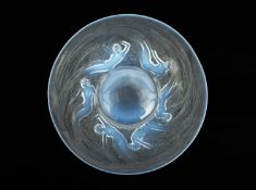 René Lalique (1860-1945) An Ondines glass plate, circa 1921