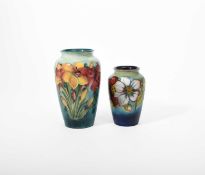Walter Moorcroft (1917-2002) for Moorcroft Pottery, An African Lily vase, circa 1950