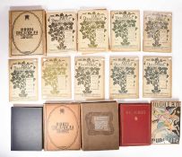 Art et Decoration, ten volumes, published by Albert Levy, mainly in original bindings