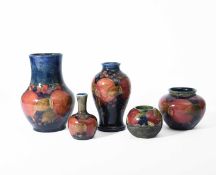 William Moorcroft (1872-1945) for Moorcroft Pottery, A Pomegranate vase, circa 1915