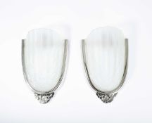 Vandamme & Degué, A pair of Art Deco wall sconces, circa 1925