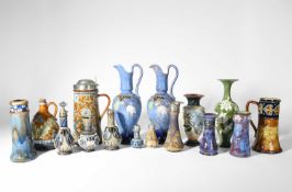 Doulton Lambeth, A Faience stoneware vase