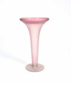 Attributed to Paolo Venini (1895-1959) for Venini; An early glass trumpet vase