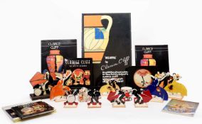 Clarice Cliff; A collection of The Collector's Club and modern pieces