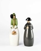 Robj, Paris A Napolean porcelain decanter and stopper