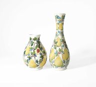 Emma Bossons for Moorcroft Pottery, A William's Pear vase, 2019