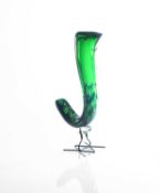 Alessandro Pianon (1931-1964) for Vistosi; A Pulcino glass bird, circa 1962