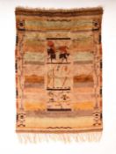 Margareta Ahlstedt-Willandt (1888-1967) Three Wise Men, a Finnish wall hanging tapestry, circa 1930