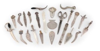 A collection of page markers,