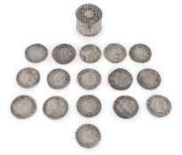 An Elizabeth I silver counter box,