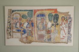AN ETHIOPIAN PAINTING