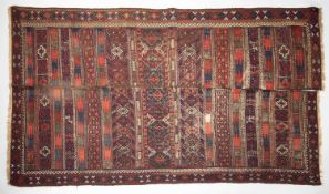 A BALUCH FLAT WEAVE RUG