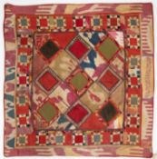 A TURKOMAN TENT WALL HANGING