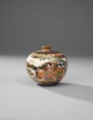 A JAPANESE SATSUMA VASE BY KINKOZAN