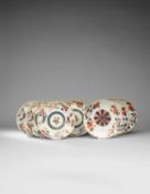 EIGHT JAPANESE IMARI DISHES
