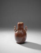 A RARE JAPANESE MAKUZU KOZAN VASE