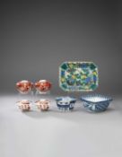 A SMALL COLLECTION OF JAPANESE CERAMICS