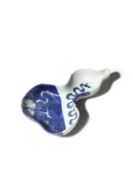 A JAPANESE ARITA GOURD-SHAPED DISH