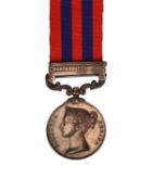 An India Medal 1849-95 to Private John Smith, 3rd Battalion Rifle Brigade