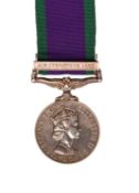 A General Service Medal 1962-2007 to S.A.C. N. O. L. Marquiss, R.A.F., clasp: Air Operations Iraq