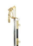 A British 1846 pattern Royal Navy officer's sword