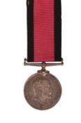 A Natal Medal 1906 to Private E. McLean, Durban Militia Reserves