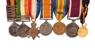 Seven medals to Warrant Officer 2nd Class Harold Powell, Royal Engineers