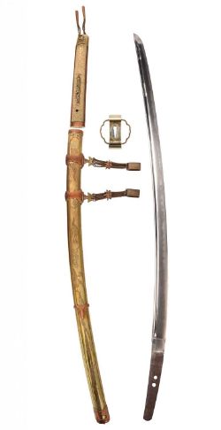 A Japanese sword (tachi)