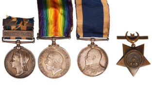 Four medals to Petty Officer Thomas Robinson, Royal Navy