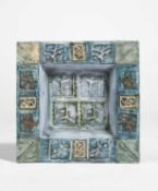 Jane Fitzgerald for Troika, a square dish, circa 1980