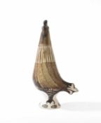Susan Parkinson (1925-2012) and Richard Parkinson (1927-1985), a porcelain model of a chicken