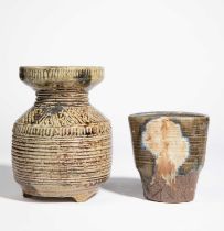 Denise Wren (1891-1979) at Oxshott Pottery, a stoneware vase