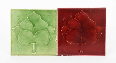 Charles Francis Annesley Voysey for Pilkington's Lancastrian, a dust-pressed tile