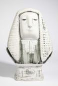 Susan Parkinson (1925-2012) and Richard Parkinson (1927-1985), a porcelain model of a barrister