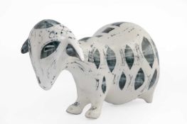 Susan Parkinson (1925-2012) and Richard Parkinson (1927-1985), a porcelain model of a sheep