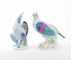 Herend, A porcelain model of a partridge, 20th Century