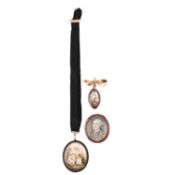 λ A COLLECTION OF 19TH CENTURY JEWELLERY