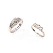 TWO DIAMOND RINGS