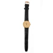 LONGINES, A GENTLEMAN'S 18CT YELLOW GOLD WRISTWATCH