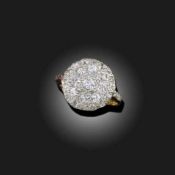 A DIAMOND TARGET RING