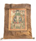 A TIBETAN THANGKA
